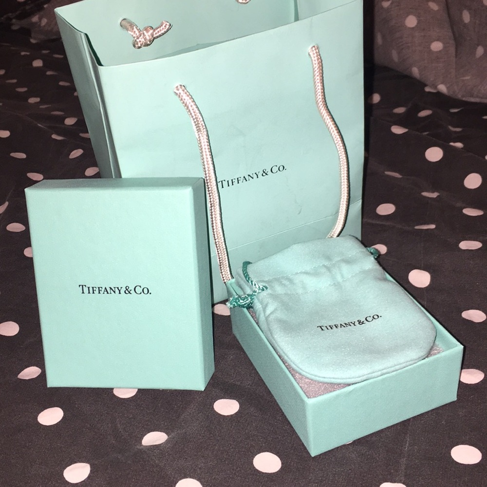 Tiffany & Co gift box, bag and pouch